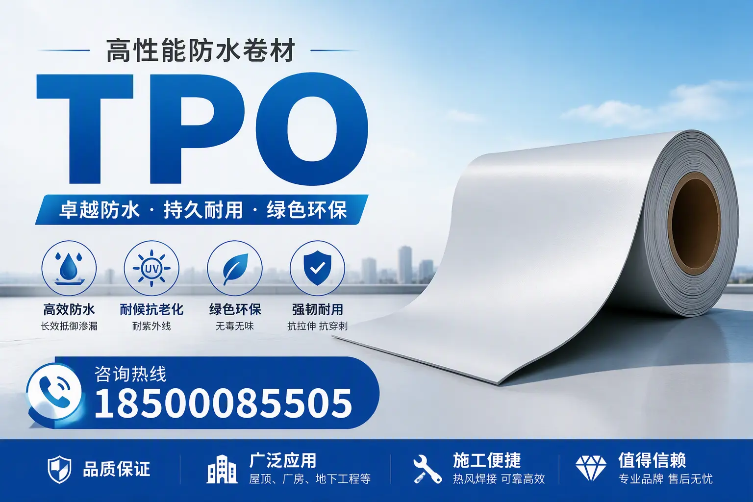 TPO材料的环保特性及其在邵阳的应用